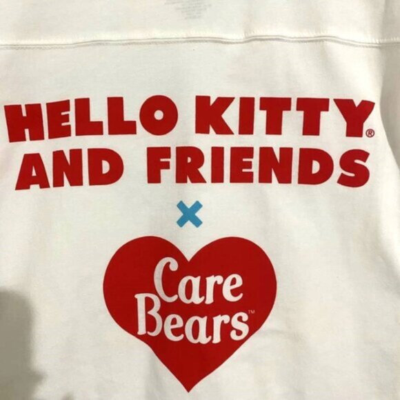 NWT Licensed Hello Kitty and Friends Cheer Bear Care Bears Graphic Tee Shirt - Picture 5 of 9